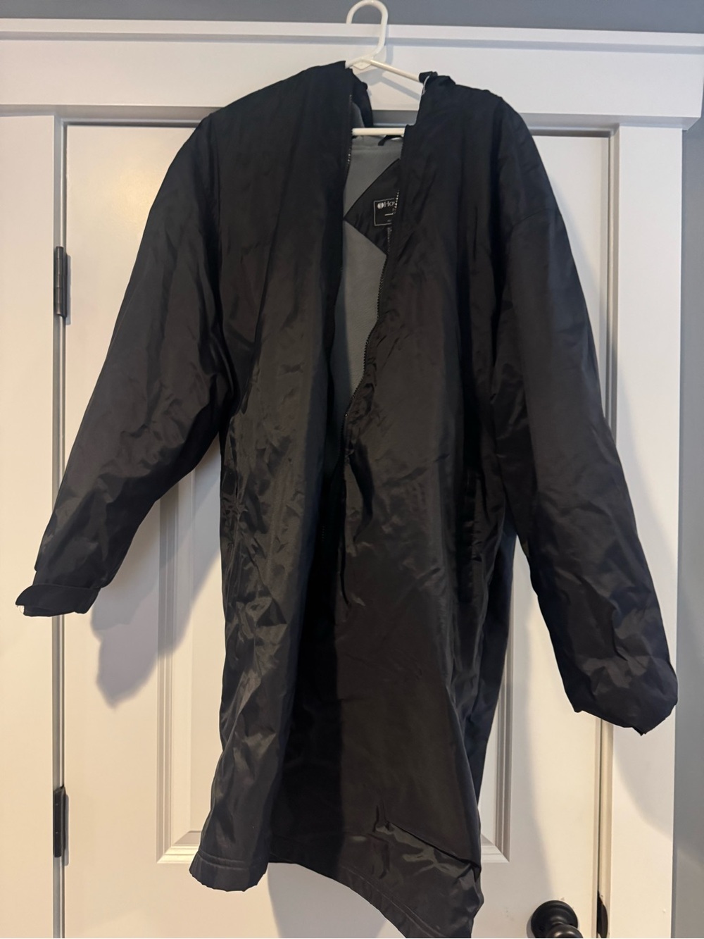 Holloway Black Women’s Long Raincoat